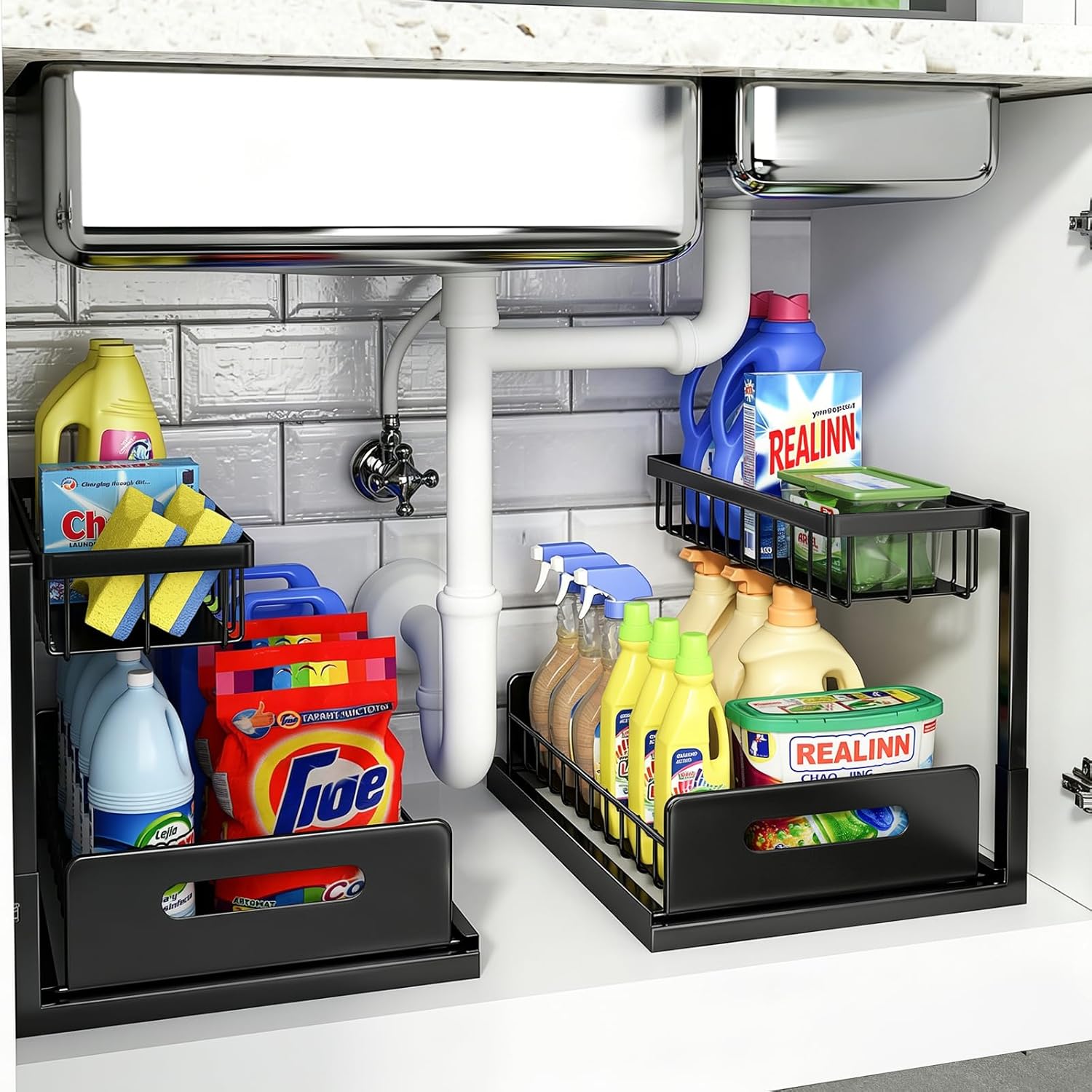 Pull Out Cabinet Organizer