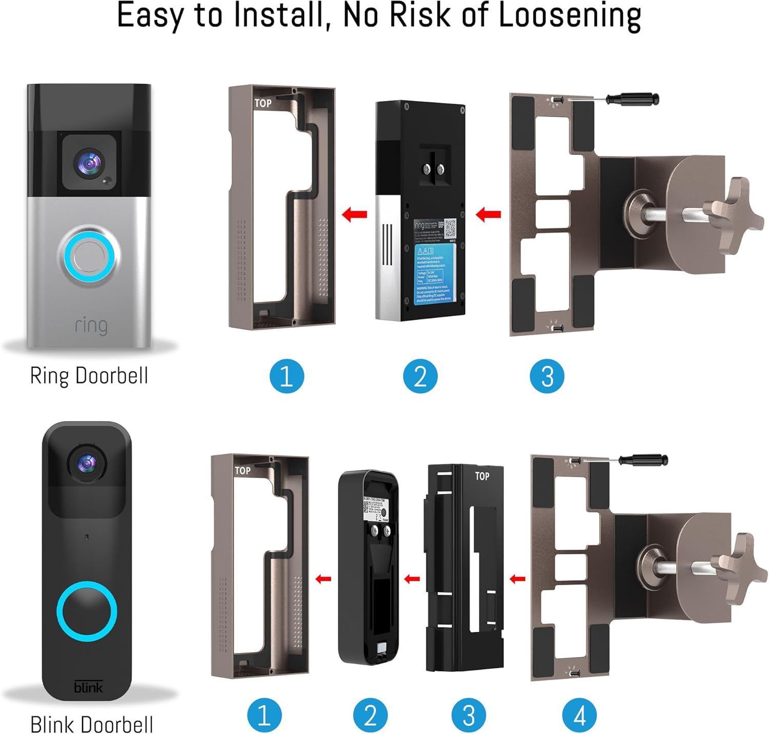 Anti Theft Ring Doorbell Mount