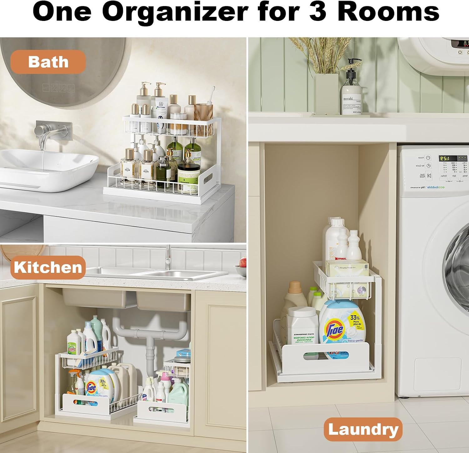 Pull Out Cabinet Organizer