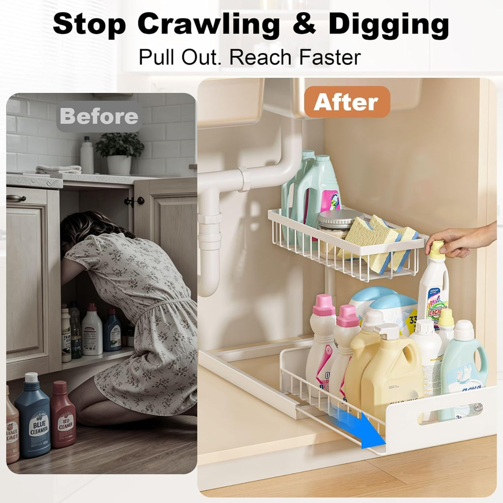 Pull Out Cabinet Organizer