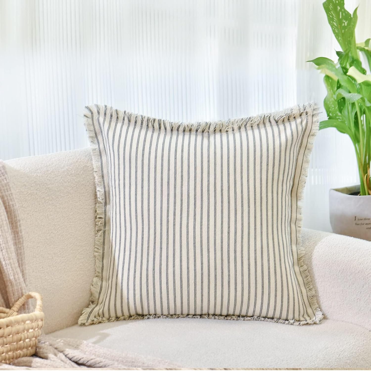 Throw Pillow Covers 18x18 Set of 2