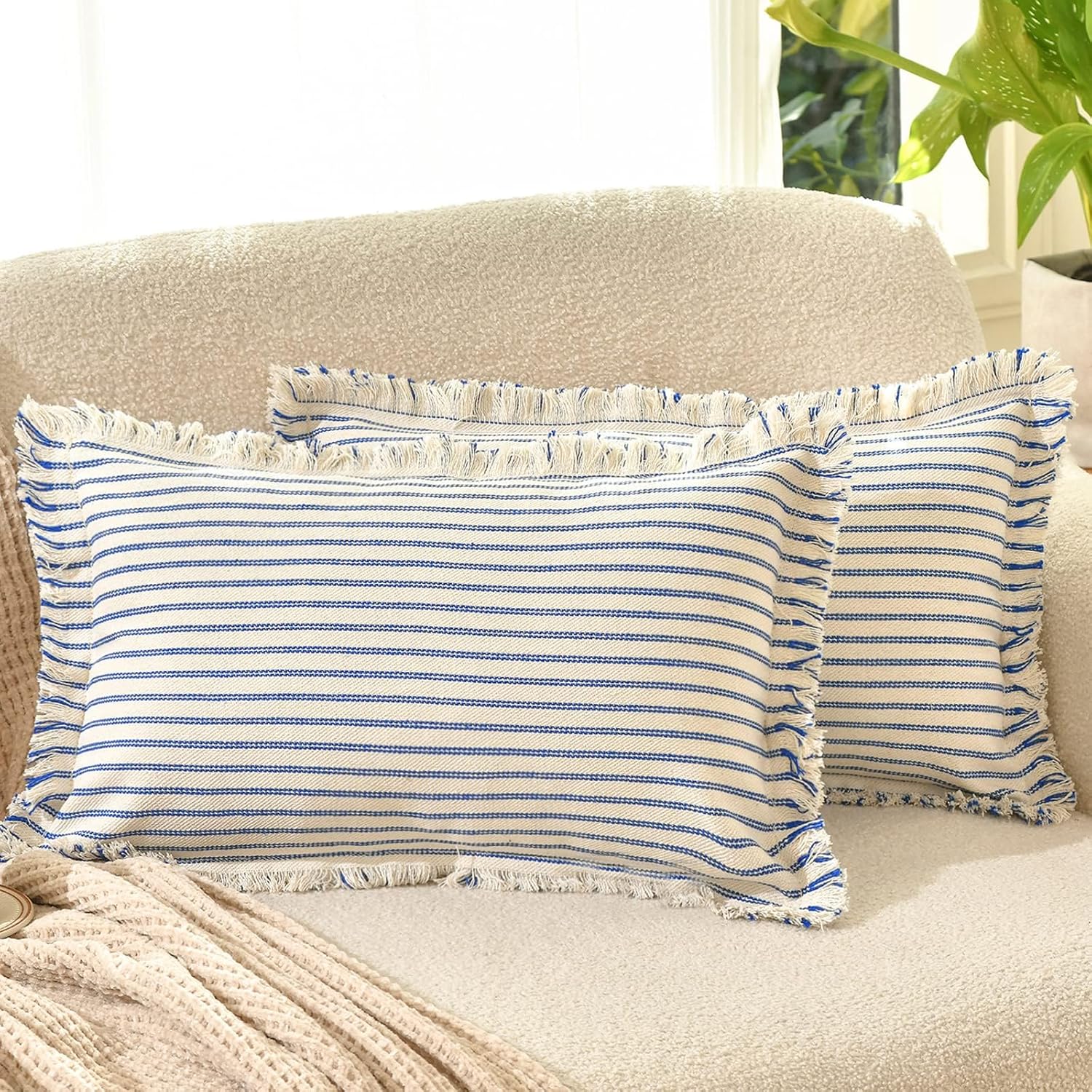 Throw Pillow Covers 18x18 Set of 2
