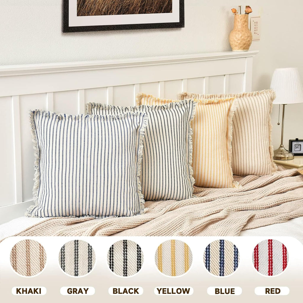Throw Pillow Covers 18x18 Set of 2