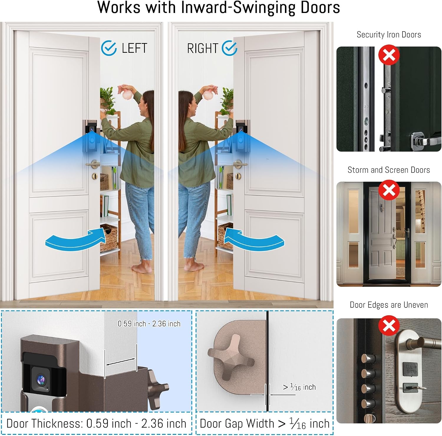 Anti Theft Ring Doorbell Mount
