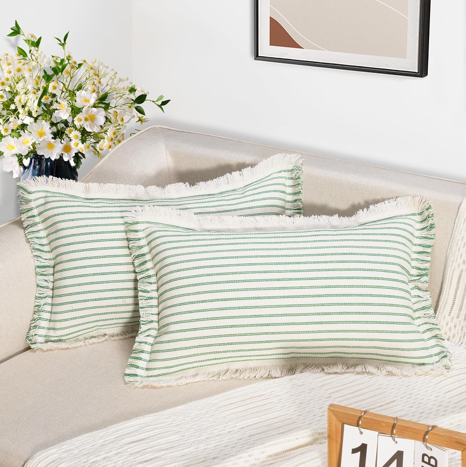 Throw Pillow Covers 18x18 Set of 2